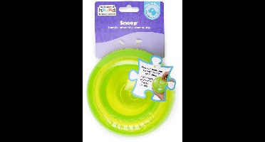 Outward Hound Orbee-Tuff Snoop - L - Hondenspeelgoed Traktatie - Intelligentie en Denkspel Honden - Anti-Schrok Snackbal - Slowfeeder - Muntolie voor Frisse adem - Groen