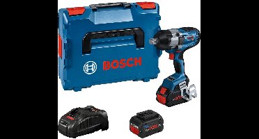 Bosch Professional GDS 18V-1050 H Slagmoeraanzetter - BITURBO - Met 2x 18V accu's (5.5 Ah) en lader