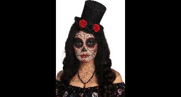 Boland Verkleed Schminkset Day of the Dead - Carnaval/Halloween - met strass steentjes