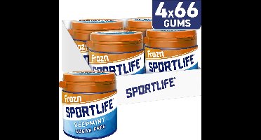 Sportlife Frozn deep pot - extreem frisse suikervrije kauwgom - 4x99g