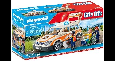 PLAYMOBIL City Life De auto van de noodarts - 71037