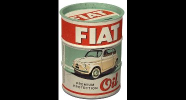 Spaarpot Oil Barrel Vintage Fiat Design