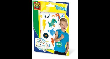 SES Creative – Tattoos voor kinderen – 50 metallic tatoeages – afwasbaar – vanaf 3 jaar