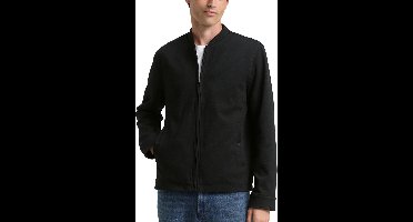 Tom Tailor - Sweatvest - Heren - XL - Zwart - Polyester - 1047274