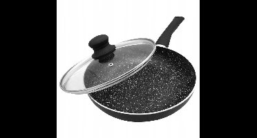 Marmere Koekenpan 22cm - Anti-aanbak & Inductie Geschikt