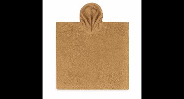 Badponcho Large sand met naam geborduurd 1-6 jaar