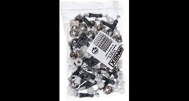 Innox 11470 nokkenmoer, bout en insert 24 x voor houten board voor Dex2