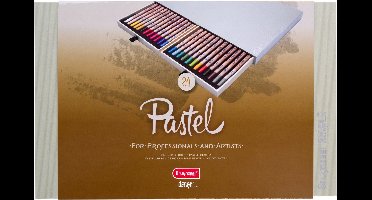 Bruynzeel Design pastelpotlood box | 24 kleuren