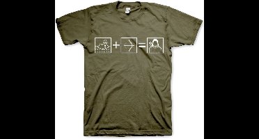 Arrow Riddle T-Shirt Olive-XL