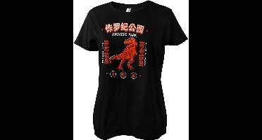 Jurassic Park - Isla Nublar Girly Tee Damen T-Shirt Black-S