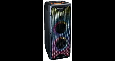 Lenco - PA-260BK - PA-systeem met complete LED-voorverlichting