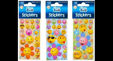 Stickervel Lachgezicht