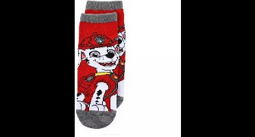 PAW Patrol Antislip Sokken – Rood/Grijs – Marshall – Maat 31/34