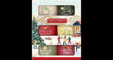 Yankee Candle - Apres Ski 6 Filled Votive Gift Set - 65 branduren - Geurkaars Cadeauset