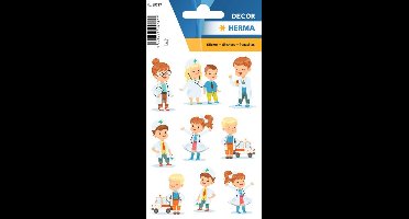 Herma-stickers 'Theo bij de kinderarts'