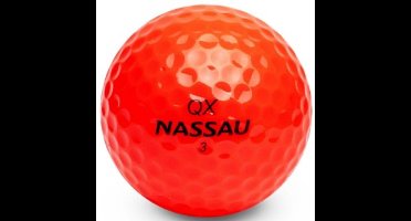 QX Soft Nassau Golfbal – Hoge Elasticiteit – 3 Stuks – Premium Kwaliteit