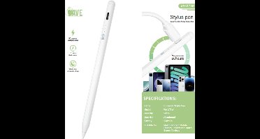 Wave | Stylus Pen | Stylus Pen Tablet | Stylus | Tablet Pen | Universeel | Geschikt Voor alle TouchScreen Apparaten