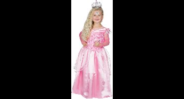 Prinsessen Jurk - Clara Roze - Meisjes - Maat 128