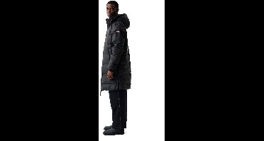 Hunter - Men's Bretton Sonic Welded PU Puffer Coat Hunter Black - Maat L