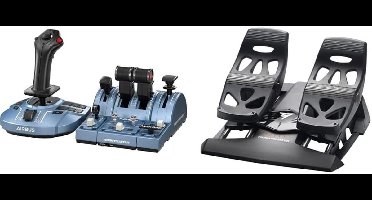 Thrustmaster Captain Pack X + Thrustmaster Rudder – Volledige Flight Simulator Set voor PC en Xbox