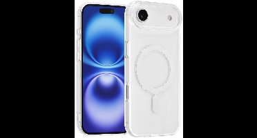 TUNIQ Back cover voor iPhone 17 Air - Transparant - MagSafe - Schokabsorberend