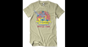 Transformers Optimus Prime - Since 1984 T-Shirt Khaki-S
