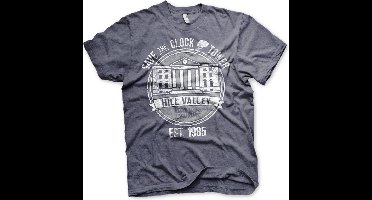 Wonder Woman - Logo distressed dames T-shirt grijs - Superhelden merchandise strips - L - Hybris