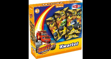 Tactic Blaze Kwartet – Kaartspel – Kinderspel – Vanaf 4 jaar – 2-4 spelers