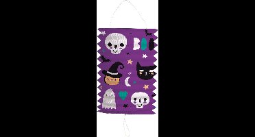 Folat - Treklampion happy halloween - 16 x 22 cm - 1 stuks