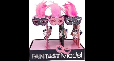 Depesche - TOPModel Fantasy Model potlood met masker en veren