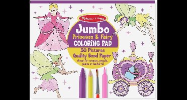 Melissa & Doug -  Princess & Fairy - Kleurboek