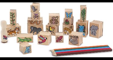 Melissa & Doug - Stamp-A-Scene - Rain Forest