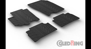 Gledring Rubbermatten passend voor Suzuki Vitara 2015- (handgeschakeld) (T profiel 4-delig)