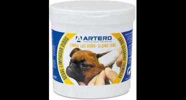 Artero Vingerdoekjes voor oren hond en kat 50 stuks