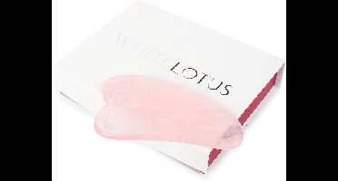 Gua Sha Rozenkwarts - White Lotus