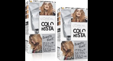 L'Oréal Paris Colorista Ontkleuring Brunette Bleach 2 Stuks Voordeelverpakking