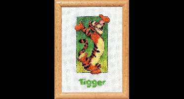 Vervaco borduurpakket tijgertje op aida om te borduren 2575/19.049