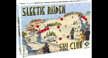 Tactic Spellen van Toen: Sleetje Rijden / Ski Club – Bordspel – Familiespel – Vanaf 4 jaar – 2-6 spelers