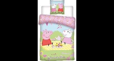 Baby Peppa Pig dekbedovertrekje 100 x 135 cm + 1 sloop 40 X 60 cm