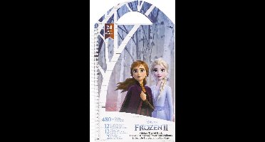 Disney - Frozen 2 - Sticker Travel Book - 24 Pagina's