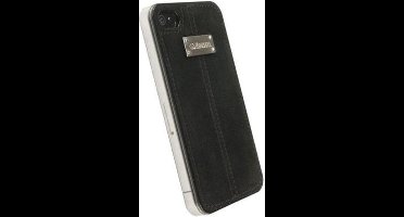 Krusell Luna Nubuck UnderCover voor Apple iPhone 4 - Zwart