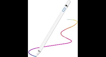 Active Stylus - Pen Touch - Pencil Voor Tablets En Telefoons - Wit