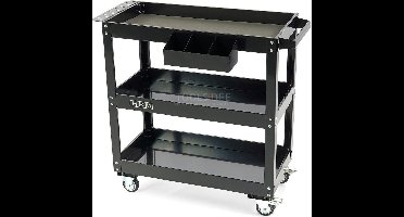 HBM Deluxe 3 Laags Universele Verrijdbare Gereedschapswagen