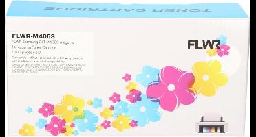 FLWR - Toners / Samsung CLT-M406S / magenta / Geschikt voor Samsung