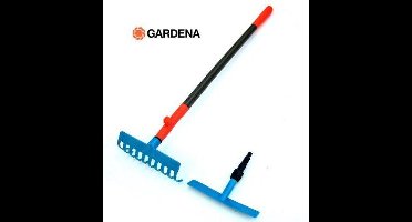 Gardena 3-delige hark en schoffel ideaal voor kinderen - Tuinieren