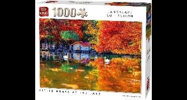 King Legpuzzel Little House At The Lake 1000 Stukjes