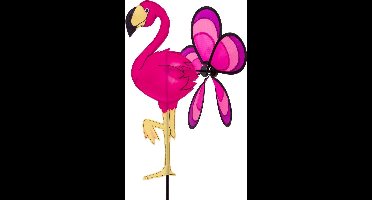 Invento Windmolen Flamingo 63 X 50 Cm Polyester Roze