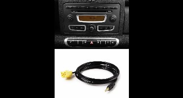 Passend Voor Smart For Two 451 Aux Kabel Adapter Radio Mp3 Youtube Iphone