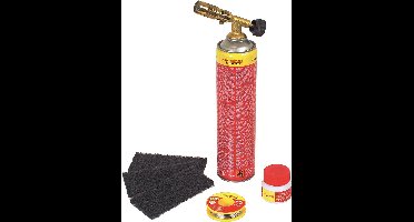 Rothenberger RoFix Soldeerset - Incl. Gas, Soldeerbrander, Soldeerpasta - 650°C