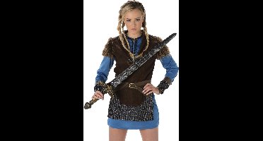 Viking Warrior Kostuum Dames - Maat S